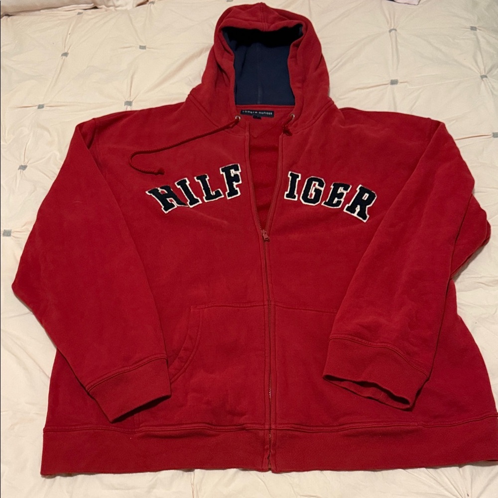 Tommy Hilfiger Red Hoodie